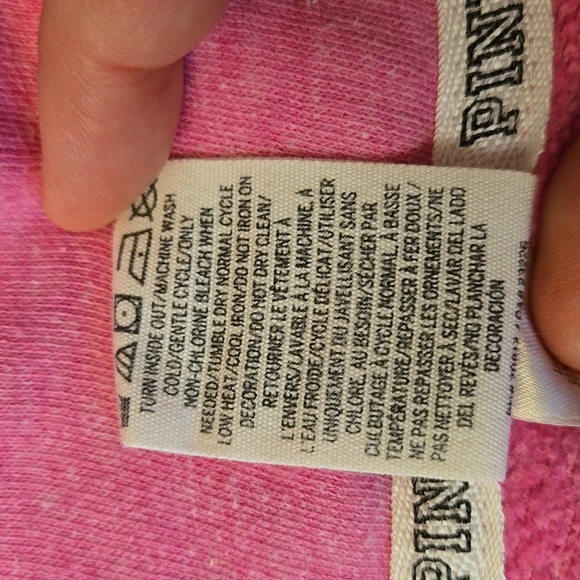 PINK Victoria's Secret Pink Quarter Zip Pull Over Jacket, Women's Extra Small - Picture 9 of 11